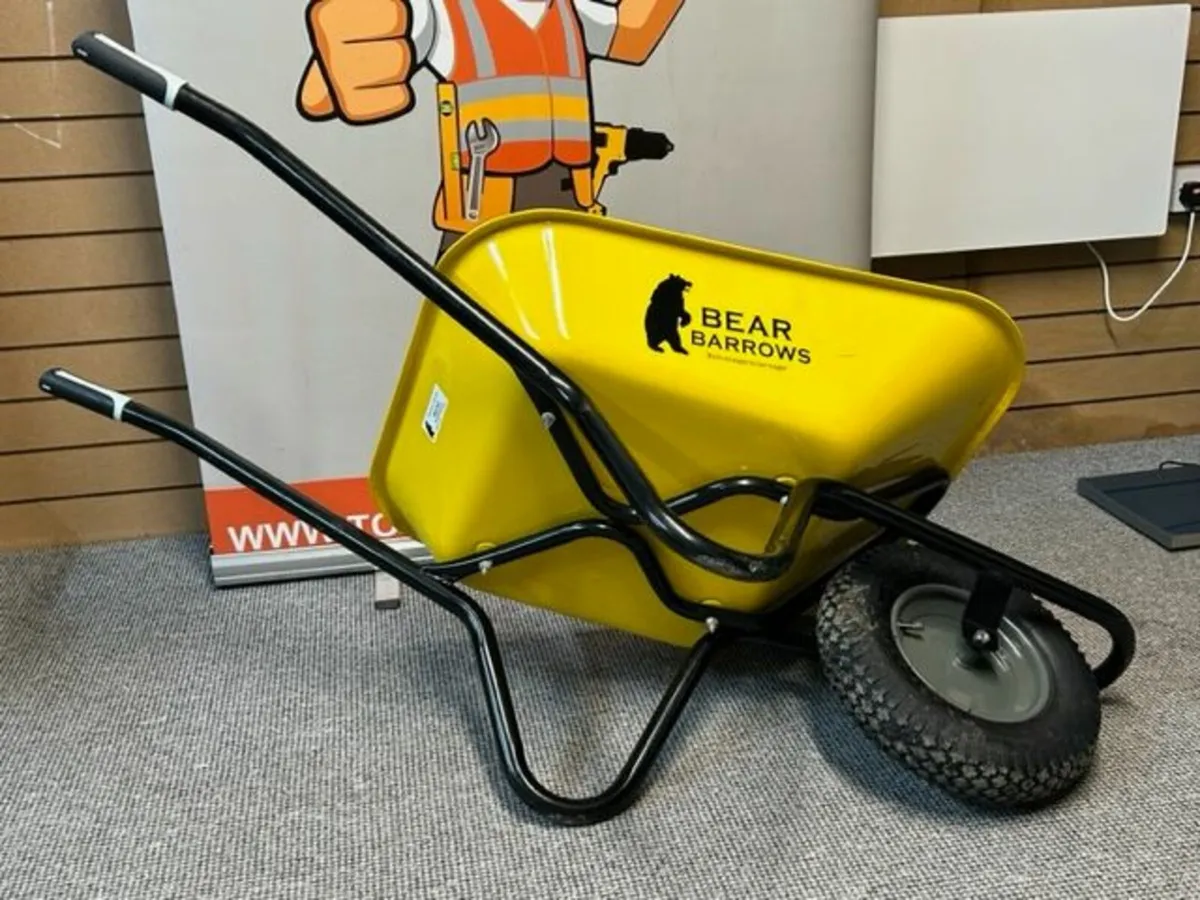 Another load of yellow BEAR barrows - Image 4