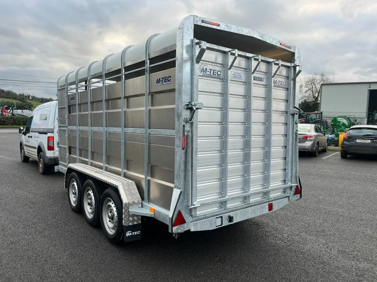 Mtec 14ft Livestock Trailer - Image 4