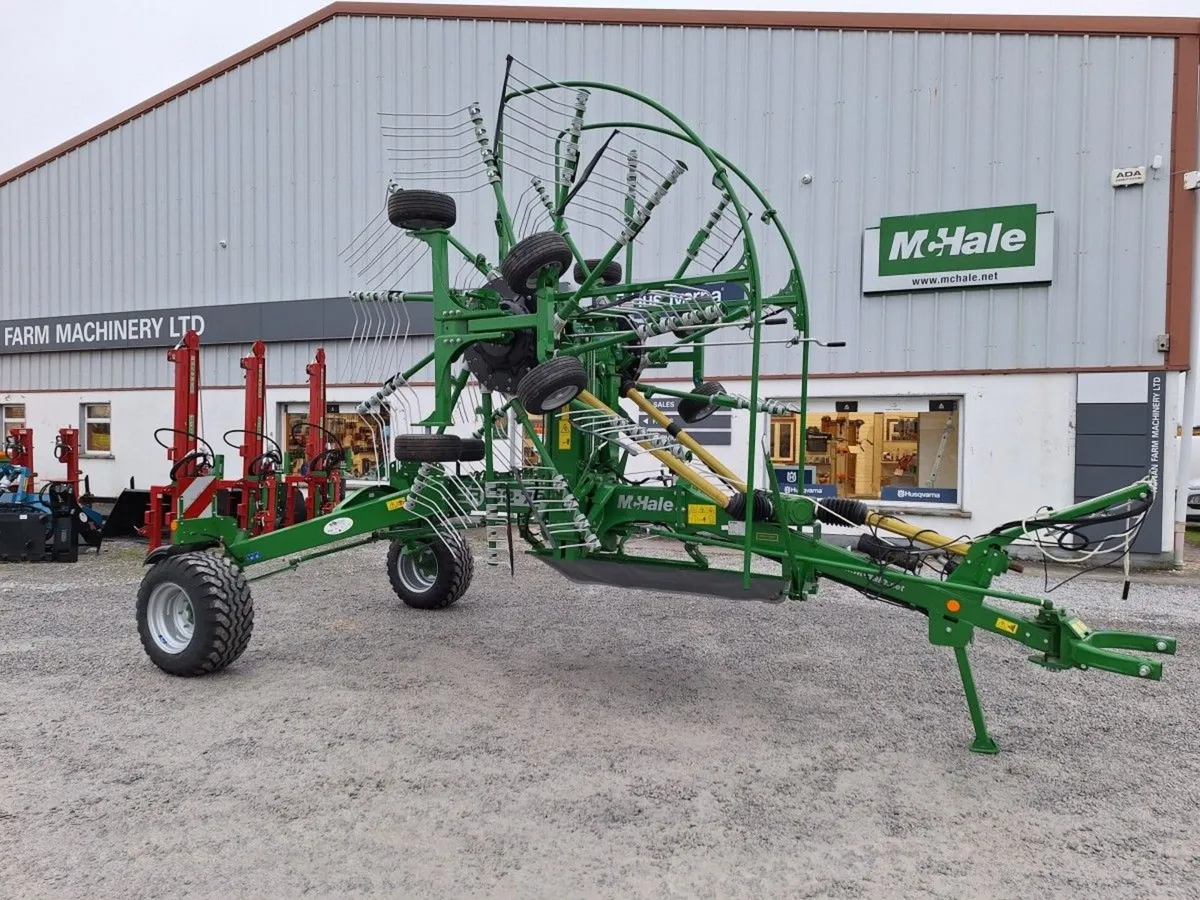 NEW MCHALE R62-72 RAKE . - Image 1