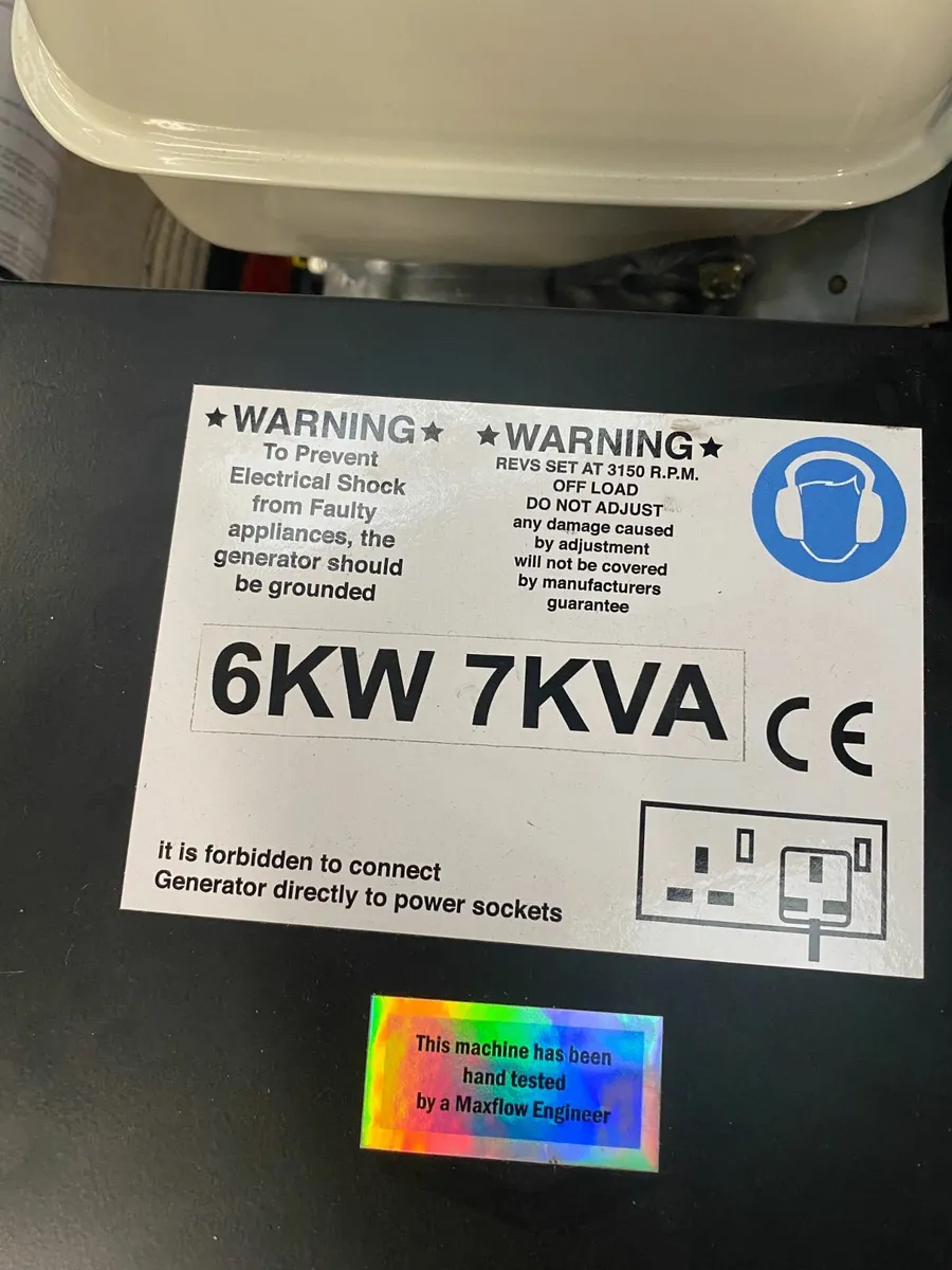 HONDA 7KVA PETROL GENERATORS - Image 3
