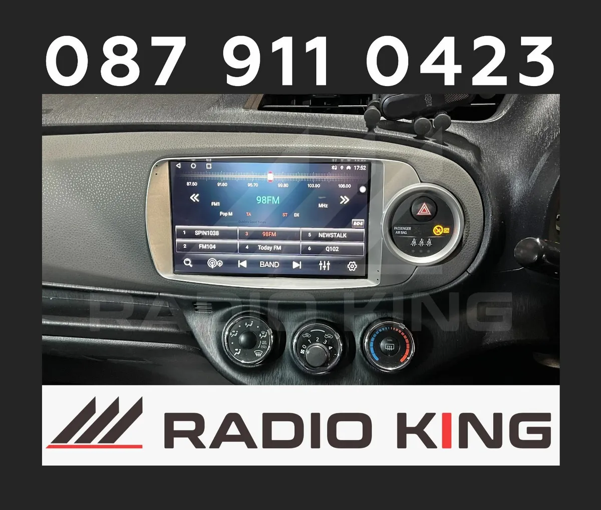 PREMIUM CARPLAY TOYOTA YARIS ANDROID AUTO AUDIO - Image 3