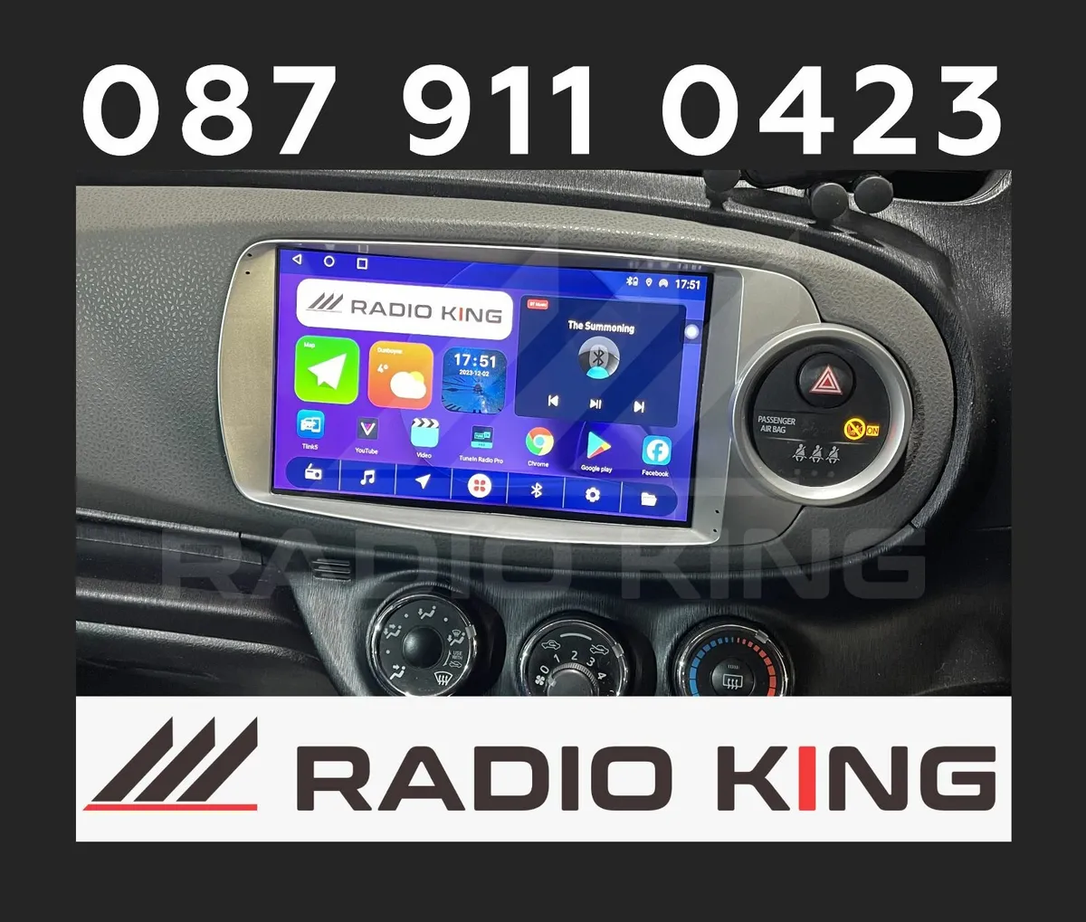 PREMIUM CARPLAY TOYOTA YARIS ANDROID AUTO AUDIO - Image 2