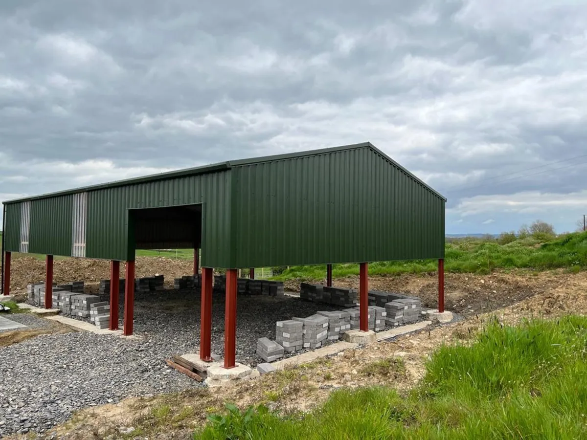 🗣️🗣️47ft x 30ft x 12ft Shed Kit Special offer 🤙 - Image 1