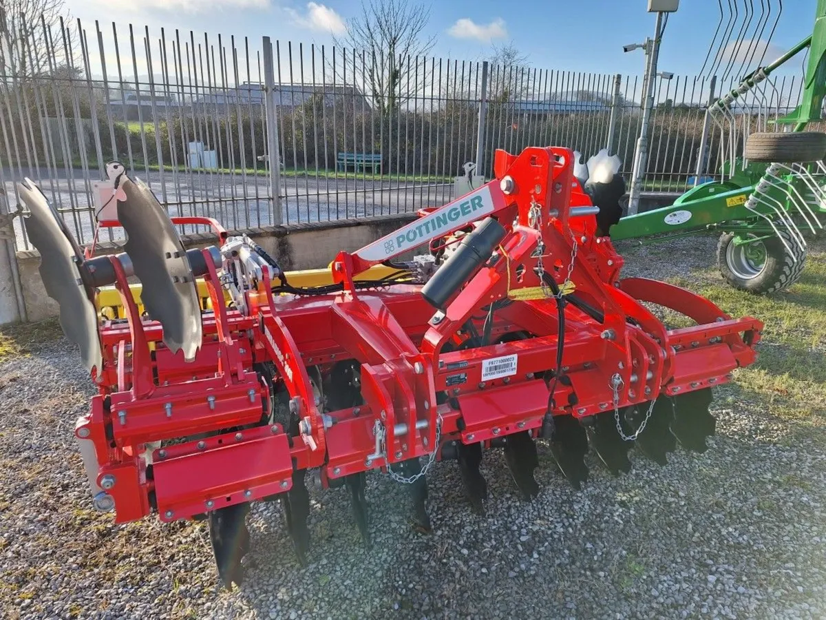 NEW POTTINGER TERRADISC 3001 DISC HARROW  IN STOCK - Image 1