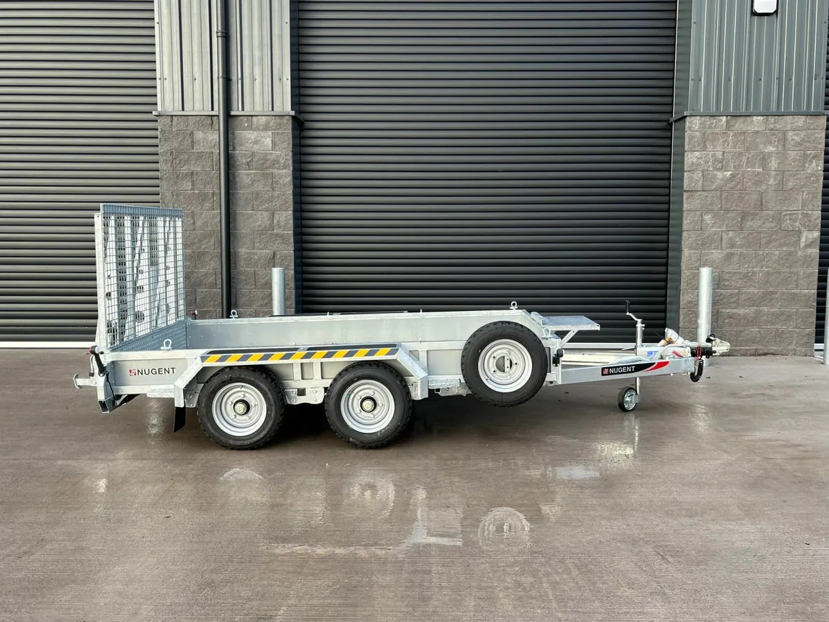 New Nugent P3118H Twin Axle Plant Trailer - Image 1