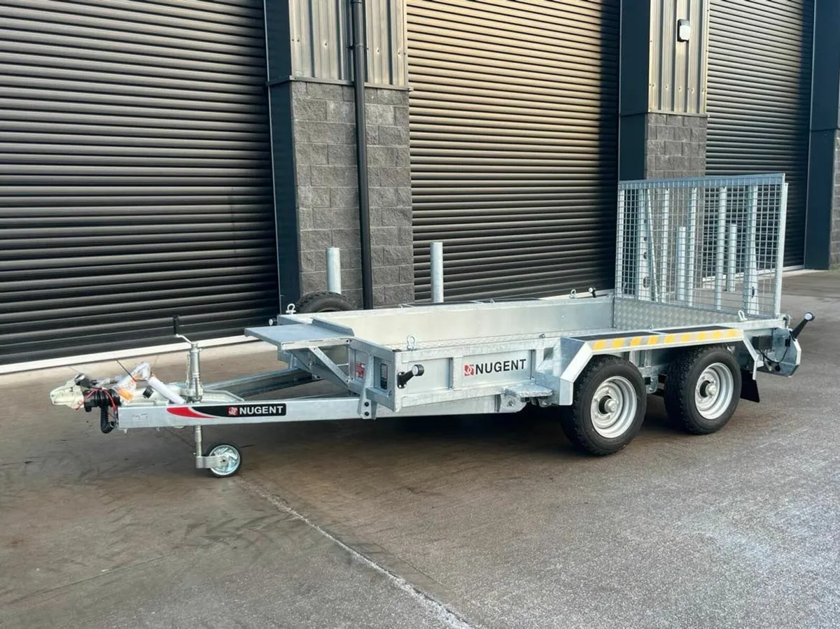New Nugent P3116H Twin Axle Plant Trailer - Image 1