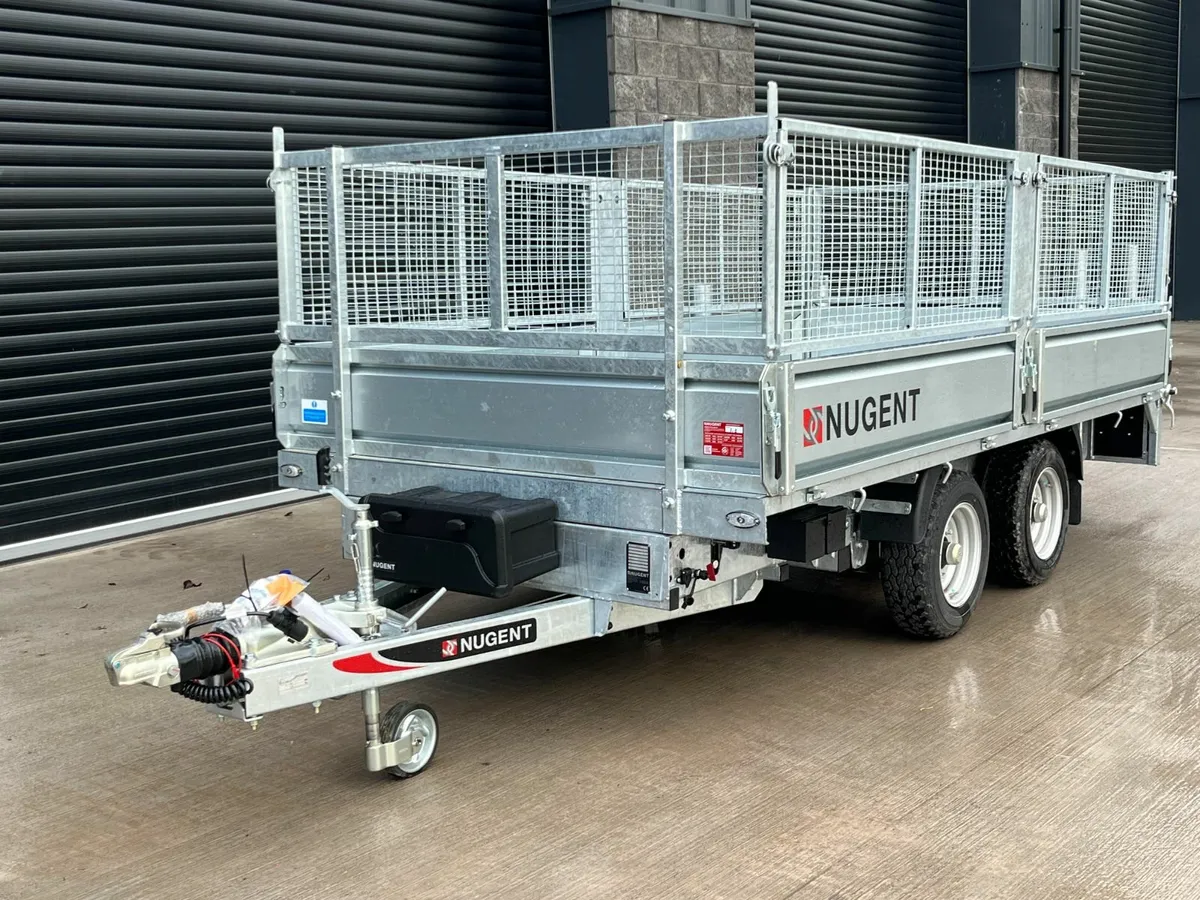 New Nugent T3718H Tipping Trailer - Image 1