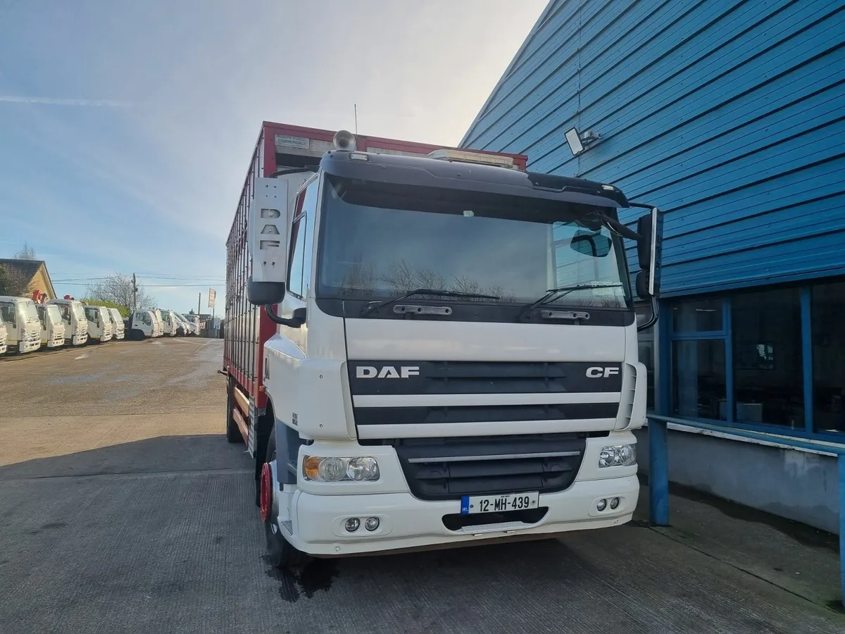 2012 DAF CF 65-250 CATTLE TRUCK - Image 2
