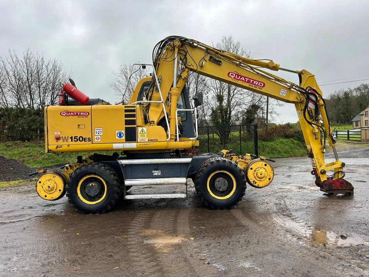 2003 Komatsu PW150 Road Railer - MULLANS - Image 1