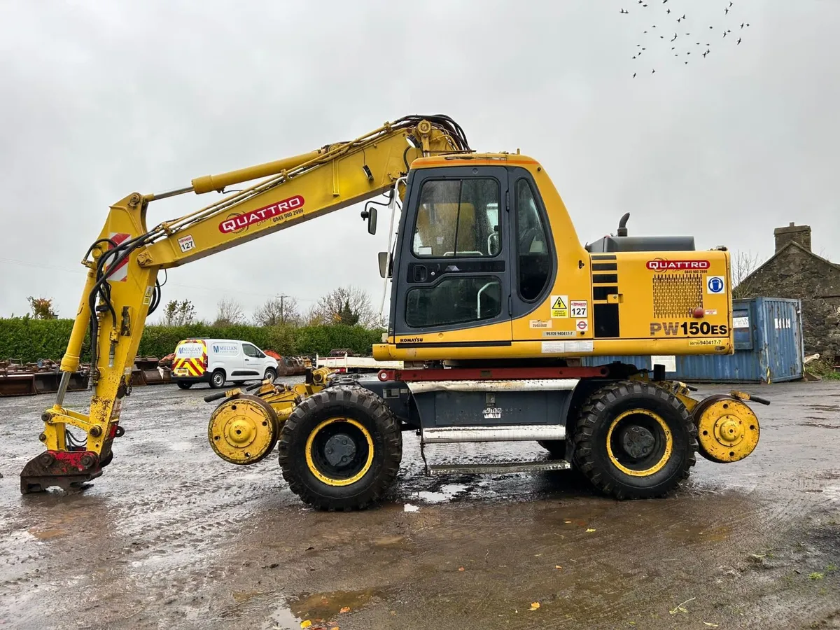 2003 Komatsu PW150 Road Railer - MULLANS - Image 3