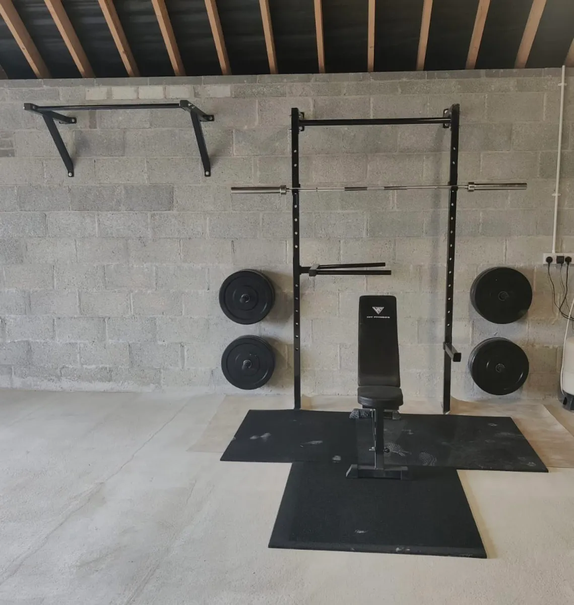 Tricep Dip Station Squat Rack Attachment - Image 4