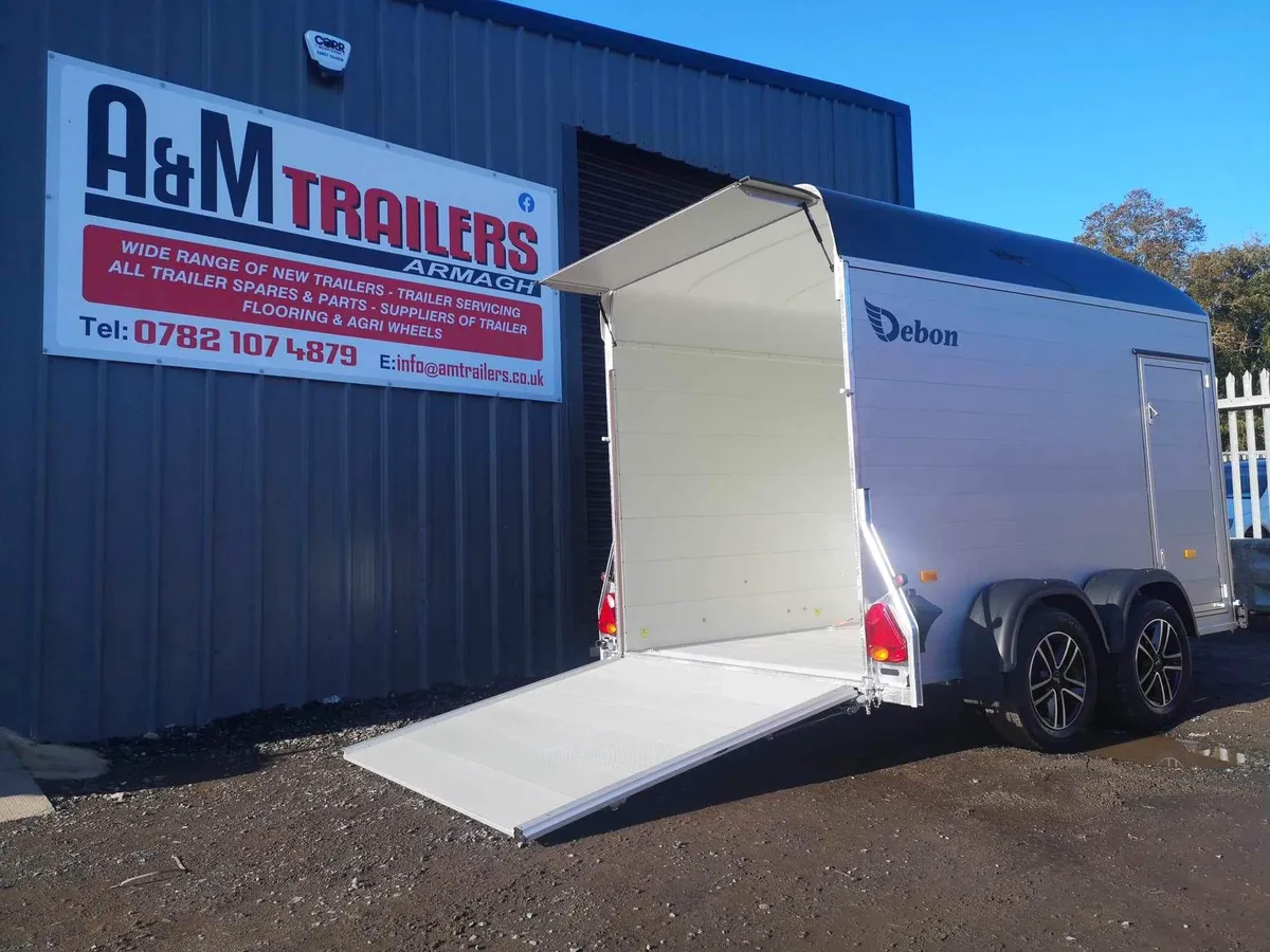 Debon C500 box trailer - Image 1
