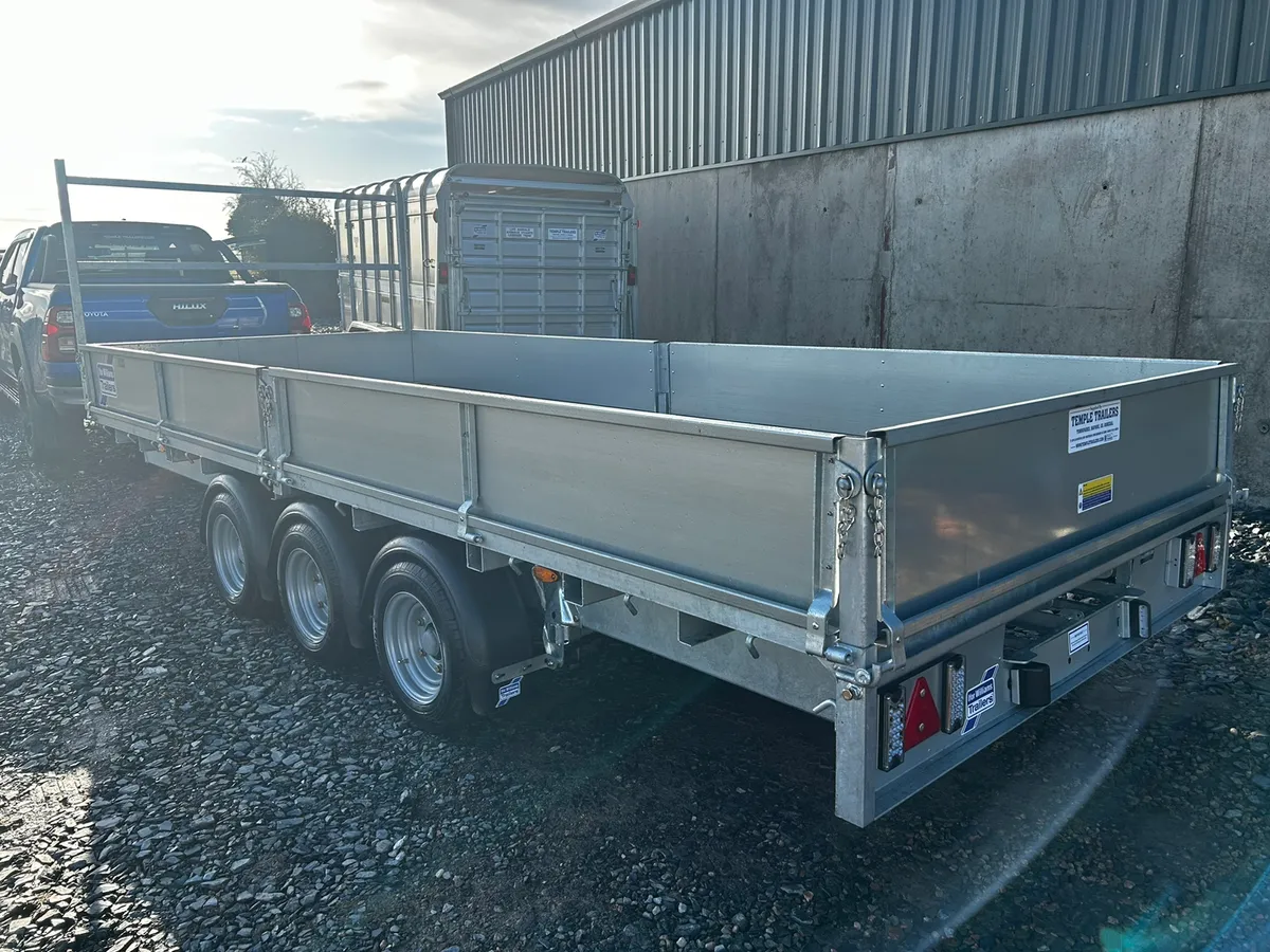 New Ifor Williams 16x6'6 Dropside - Image 2