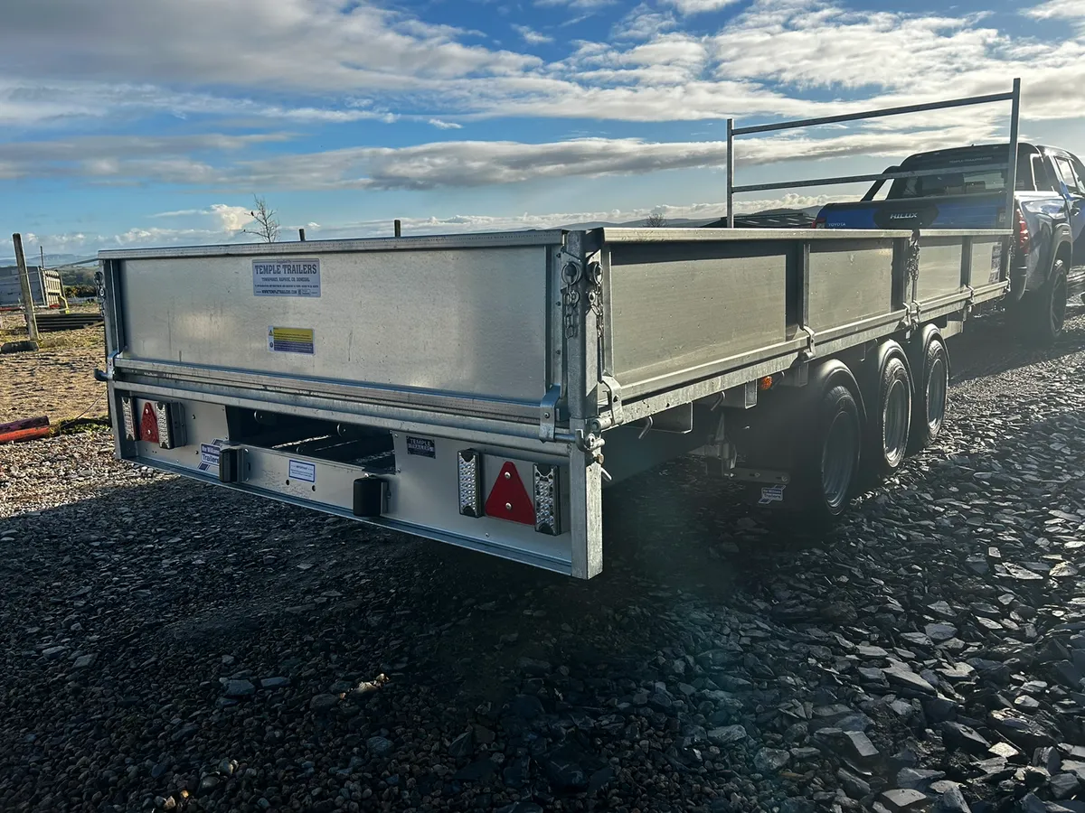 New Ifor Williams 16x6'6 Dropside - Image 4