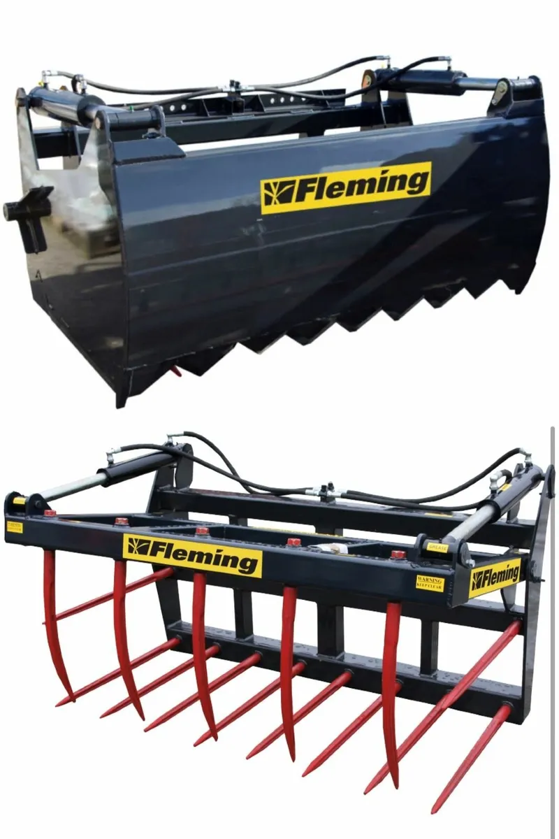 shear grab tine grab loader - Image 1