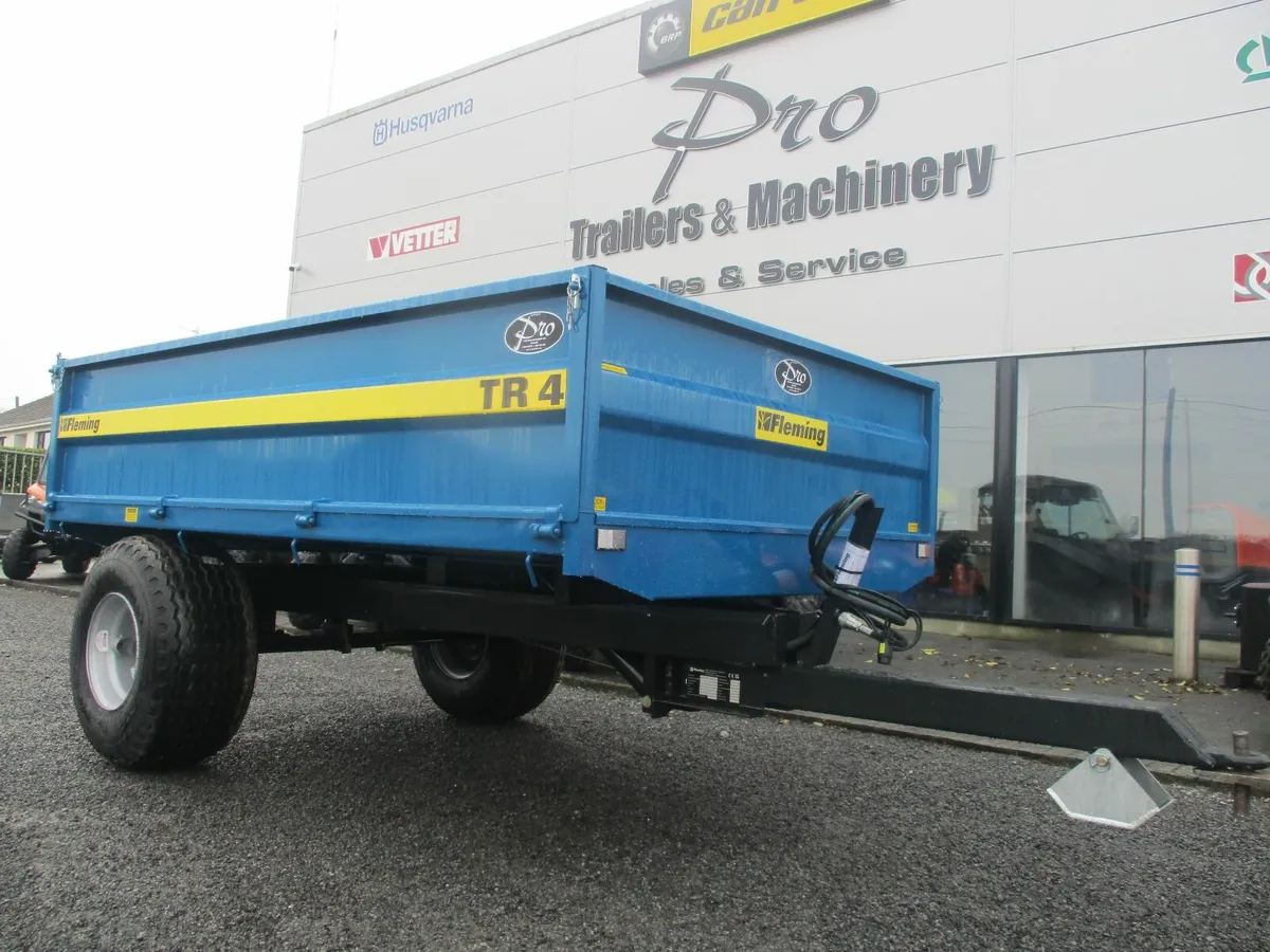 Fleming tractor tipper trailer  2 ton 4 ton 6 ton - Image 4