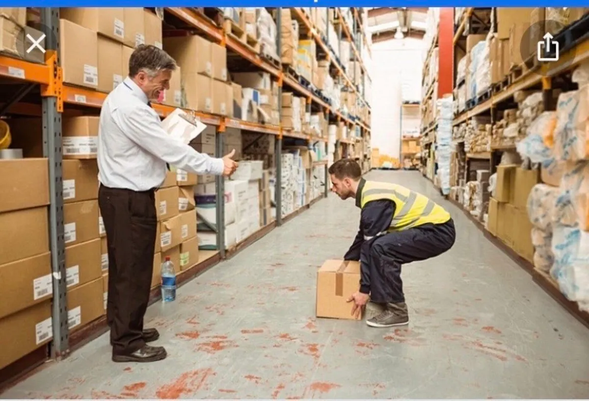 Manual Handling / Abrasive Wheels / 7 DAYS /EVE. - Image 1