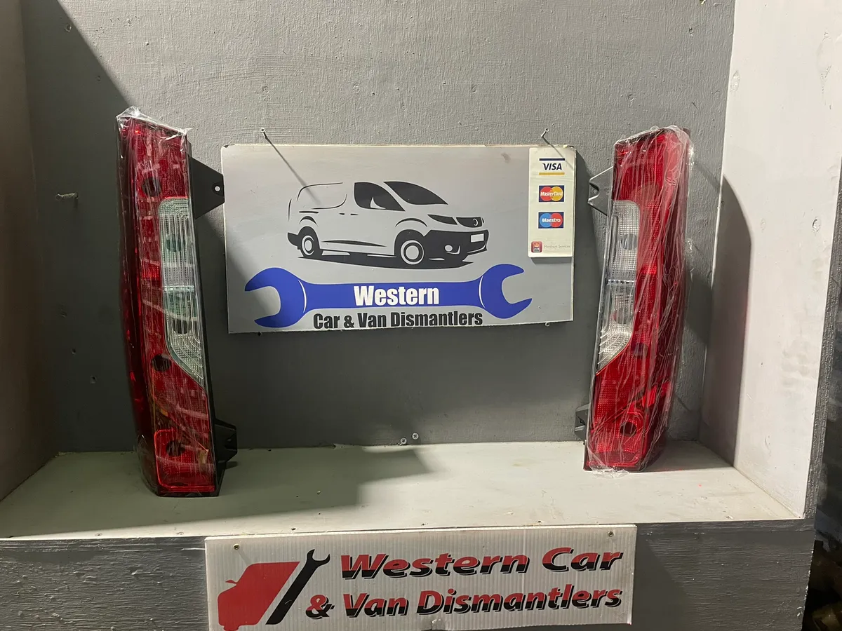 New van back lights available from €80 - Image 1