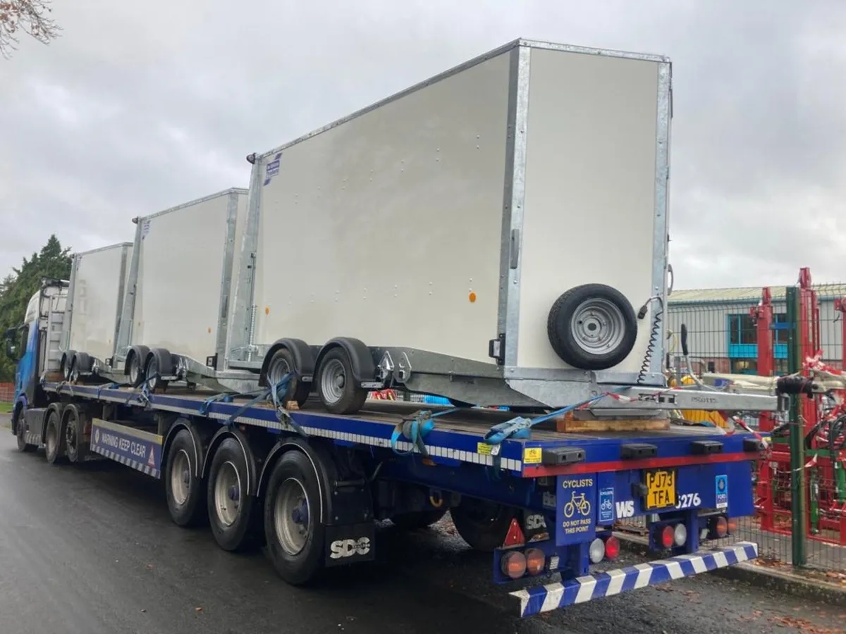 NEW 12ft Ifor Williams Box Van IN STOCK