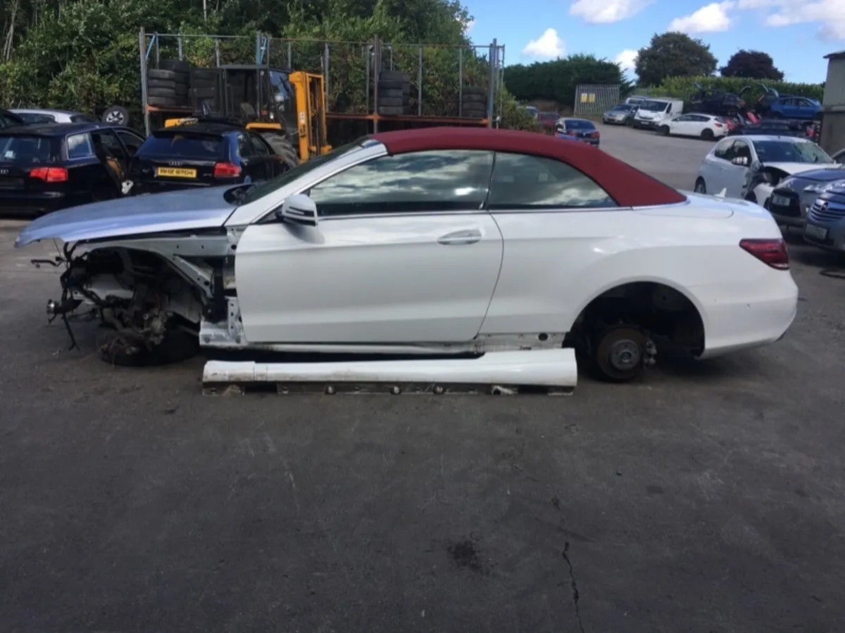 2016 Mercedes E350 convertible - Image 1