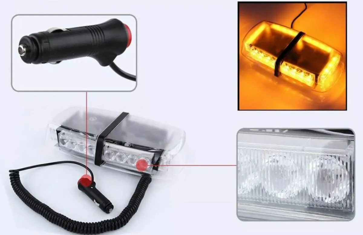 Magnetic Roof Beacon 12V - Image 4