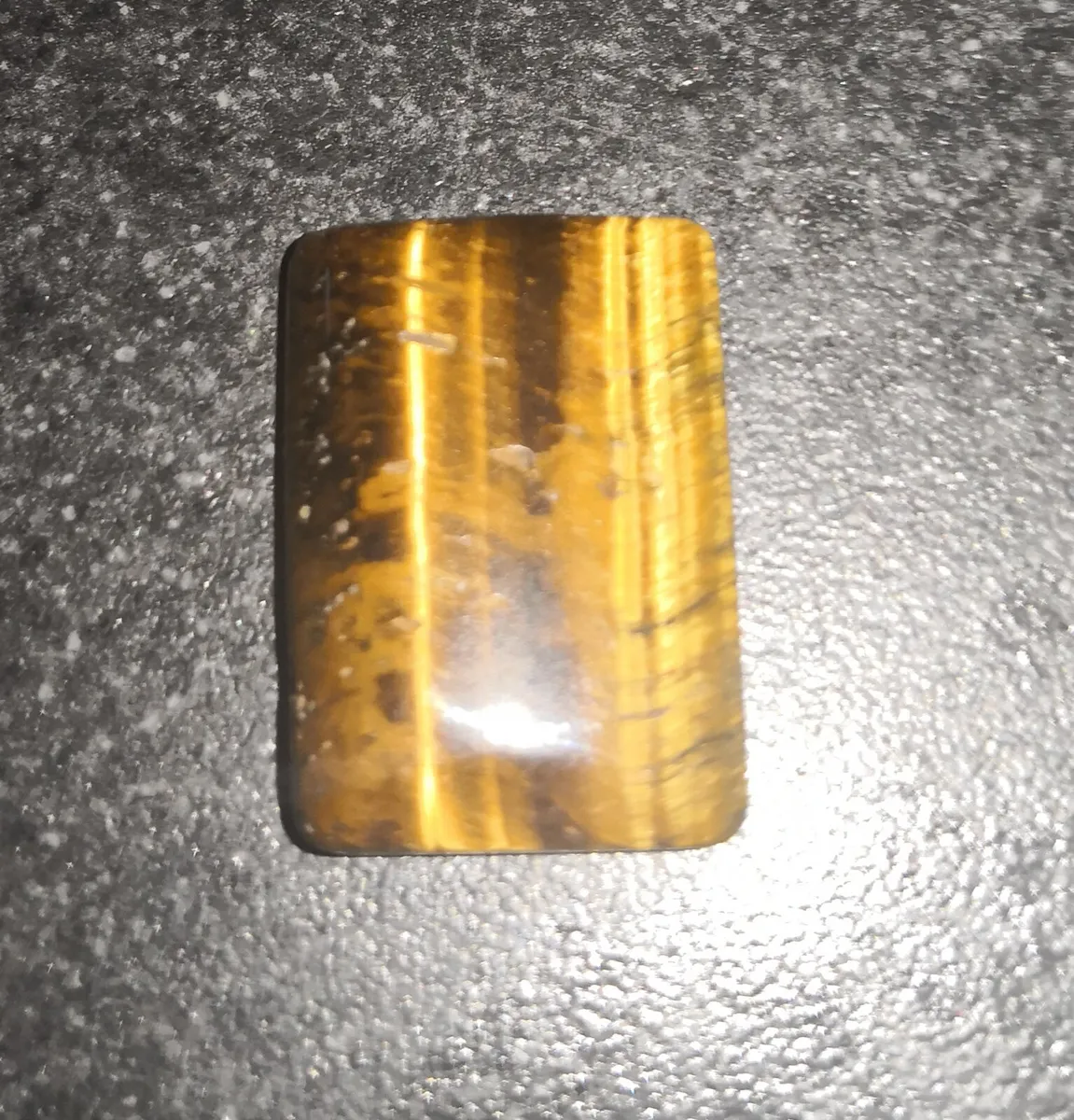 Large 22ct Tiger eye with certificate - Image 1