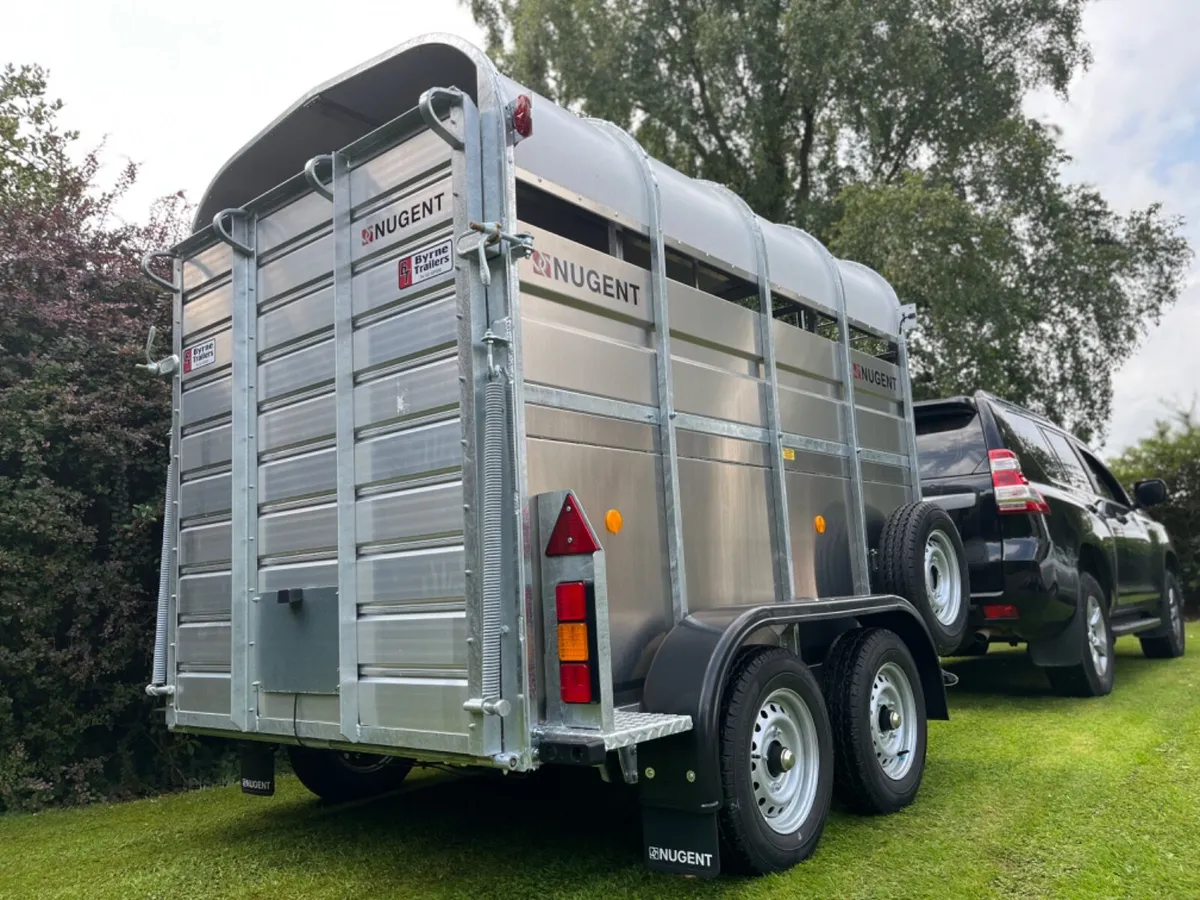 Nugent 8x5 Cattle Trailer - Image 1