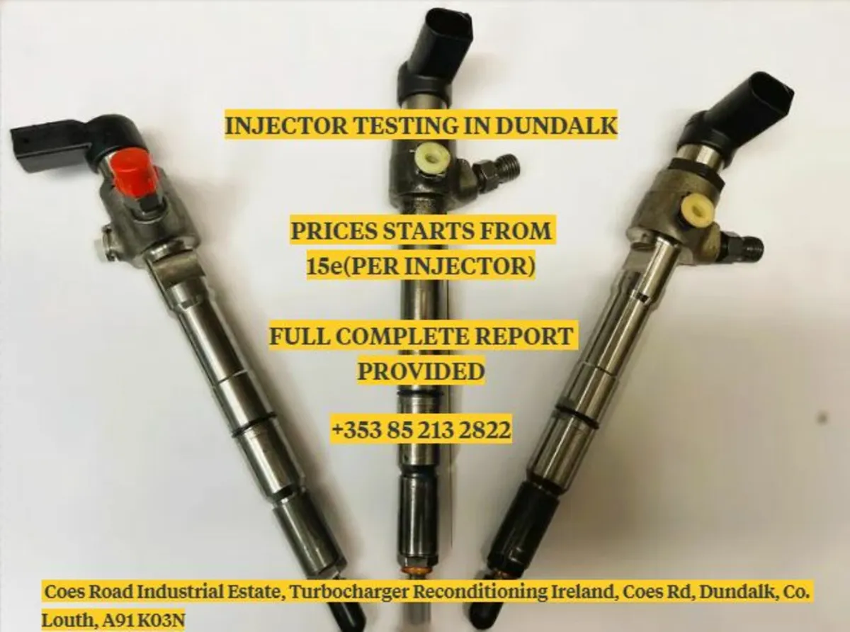 INJECTOR TESTING / TURBO RECONDITIONING - Image 2