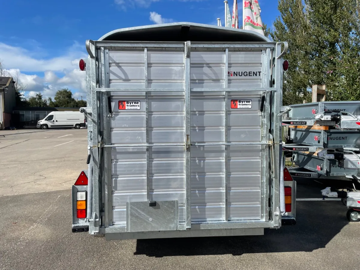 Demo ,  Nugent Tri Axle Sheep Trailer - Image 4