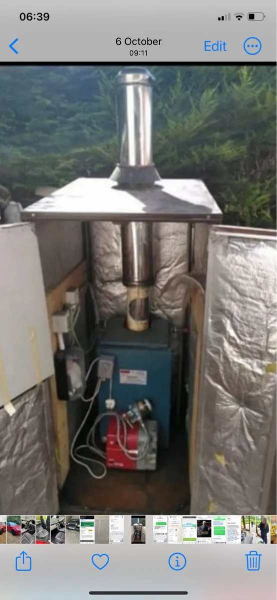 Oil boiler flue - Image 4