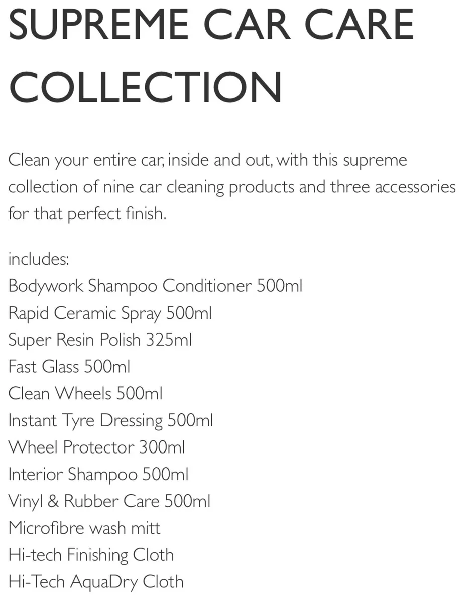 AUTOGLYM valet sets - Image 4