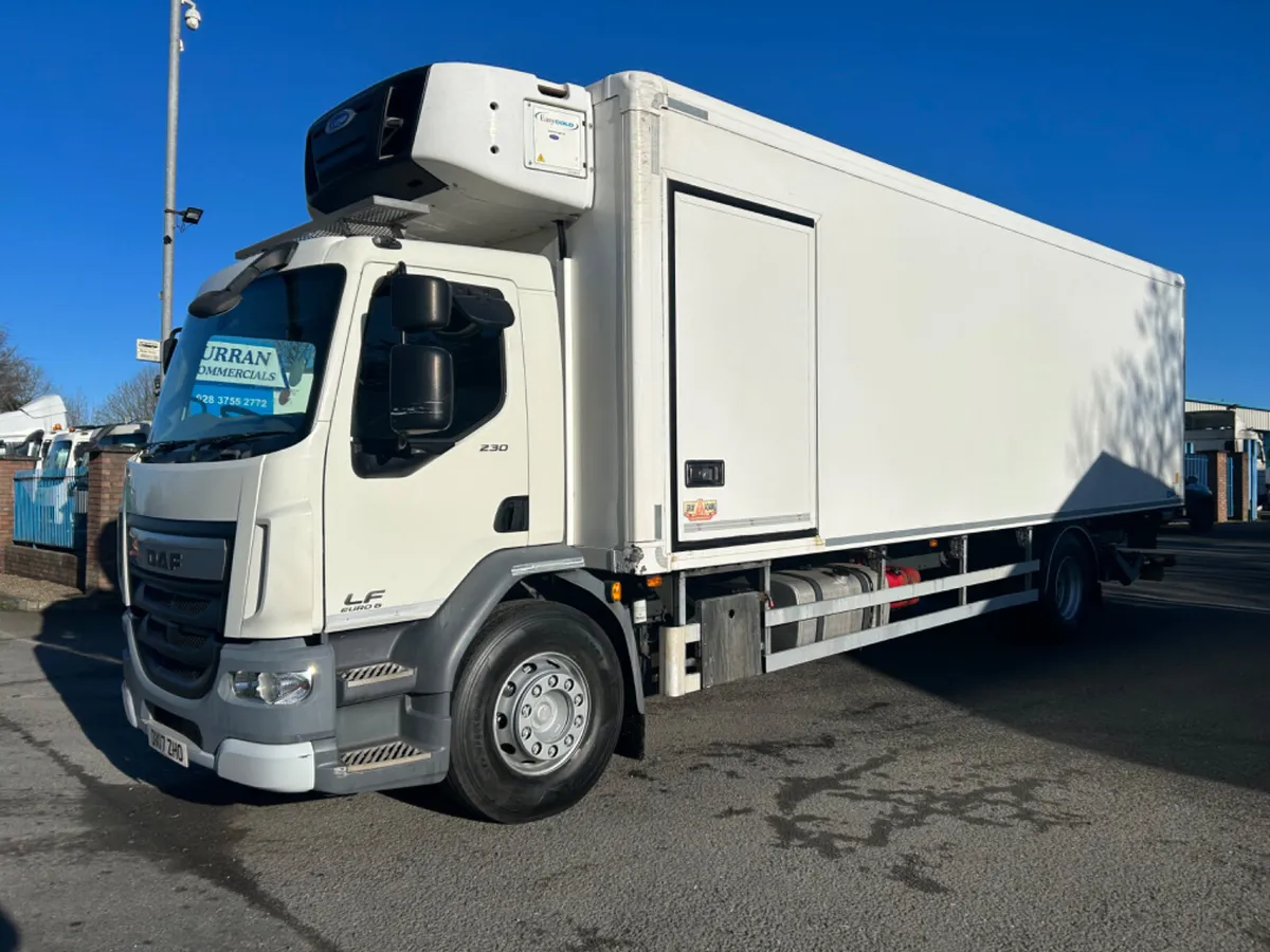 2017 Daf lf 55 230 18ton multi temp fridge freezer - Image 1