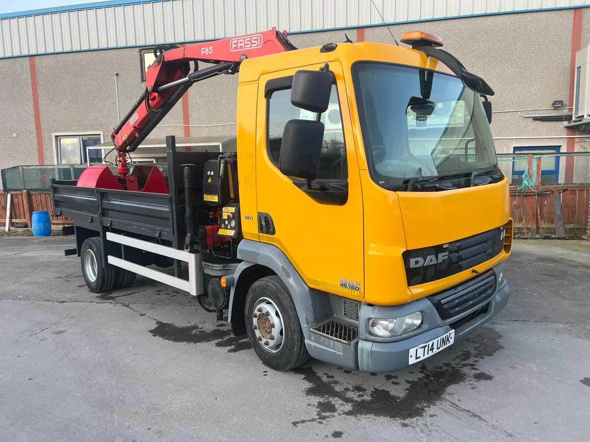 Daf 45/160 Tipper Grab 2014 12 Ton - Image 2