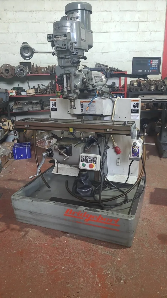 Bridgeport Mill - Late Model - Image 1