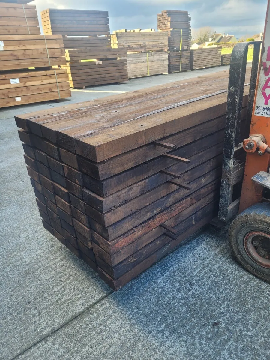 Railway Sleepers   2800mm long - Image 1