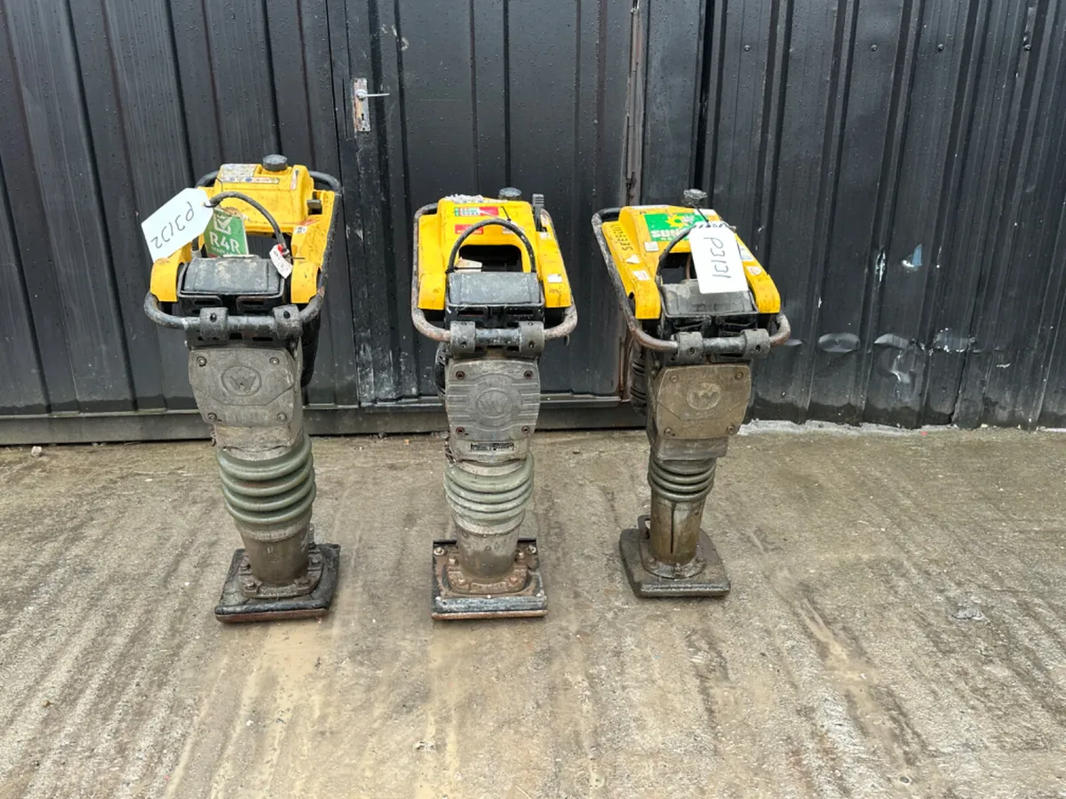 Choice of 3 Wacker Neuson BS60-2 Rammer - Image 2