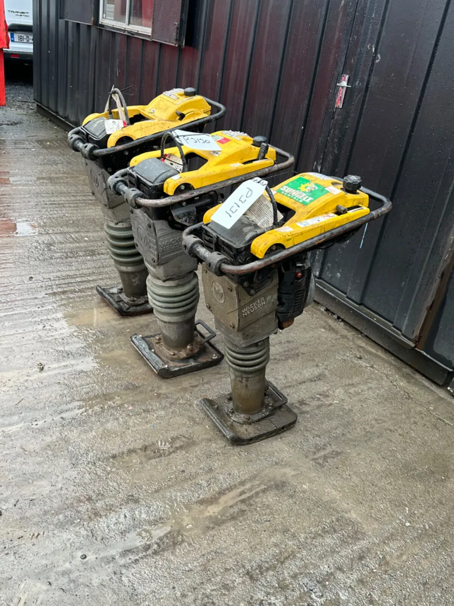 Choice of 3 Wacker Neuson BS60-2 Rammer - Image 1