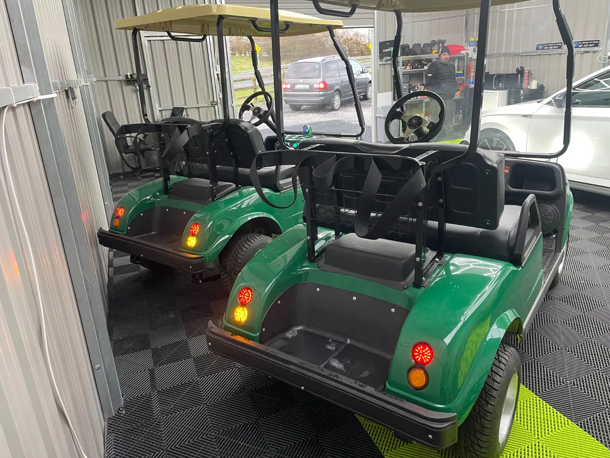 DEMO  HDK  GOLF-ELECTRIC   BUGGIES IN STOCK  €29PW - Image 2