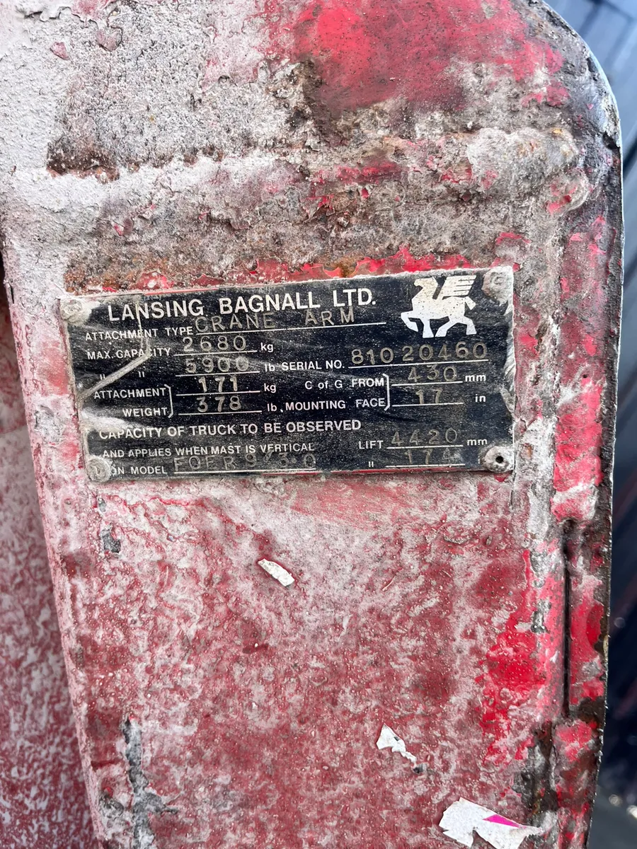 Crane Jib To suit Forklift - Image 3