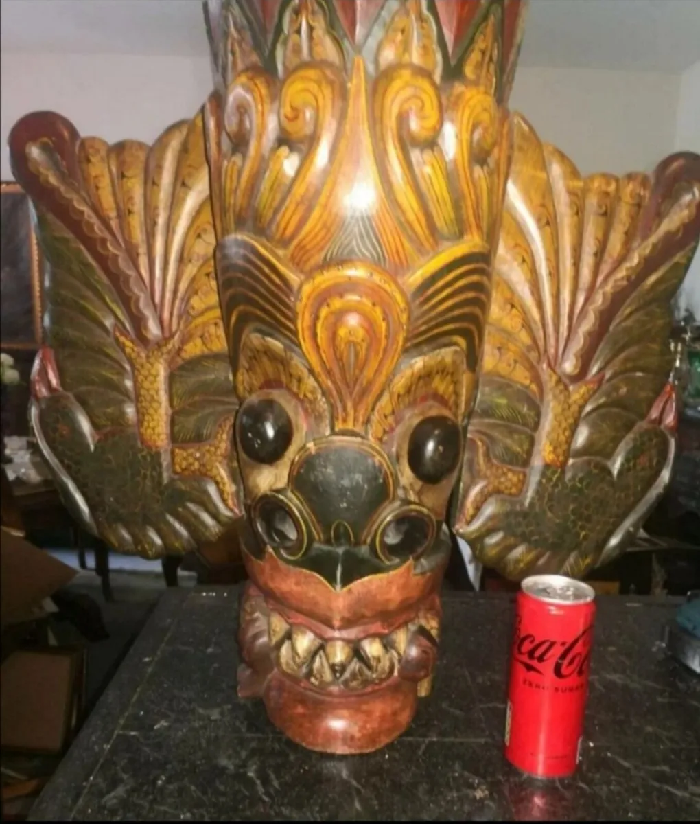 Very Large sacred wood wall decoration