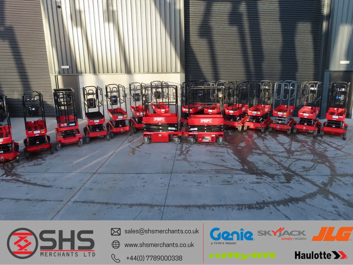 Pop UP Pro 10 Access Platform Push Around CHOICE - Image 1