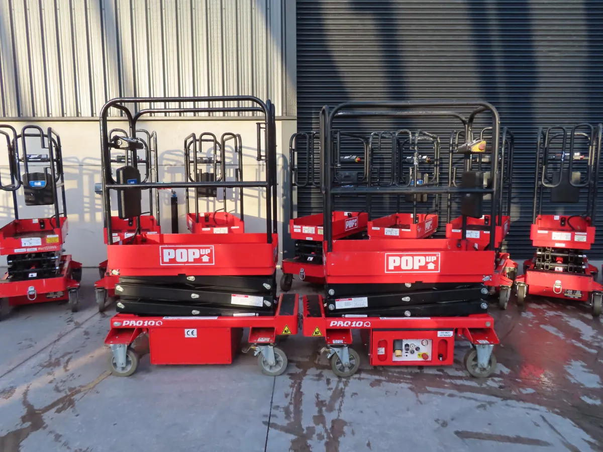 Pop UP Pro 10 Access Platform Push Around CHOICE - Image 2