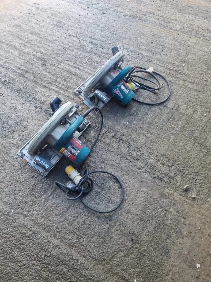 Choice of 2 Makita 110v Saws - Image 3