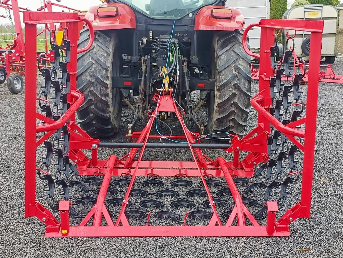 STEKRO Chain Harrows 4 Meter Hyd Fold £1200+vat - Image 1