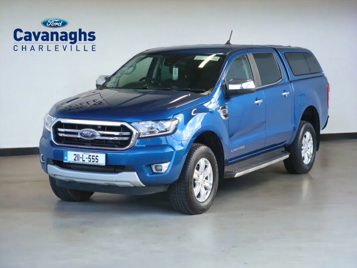 Ford Ranger D/CAB LIMITED 2L 170PS M6 4DR w/Canopy - Image 1