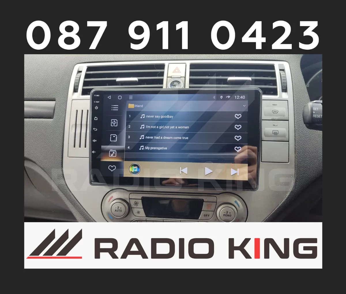 PREMIUM CARPLAY FORD KUGO ANDROID AUTO RADIO - Image 4