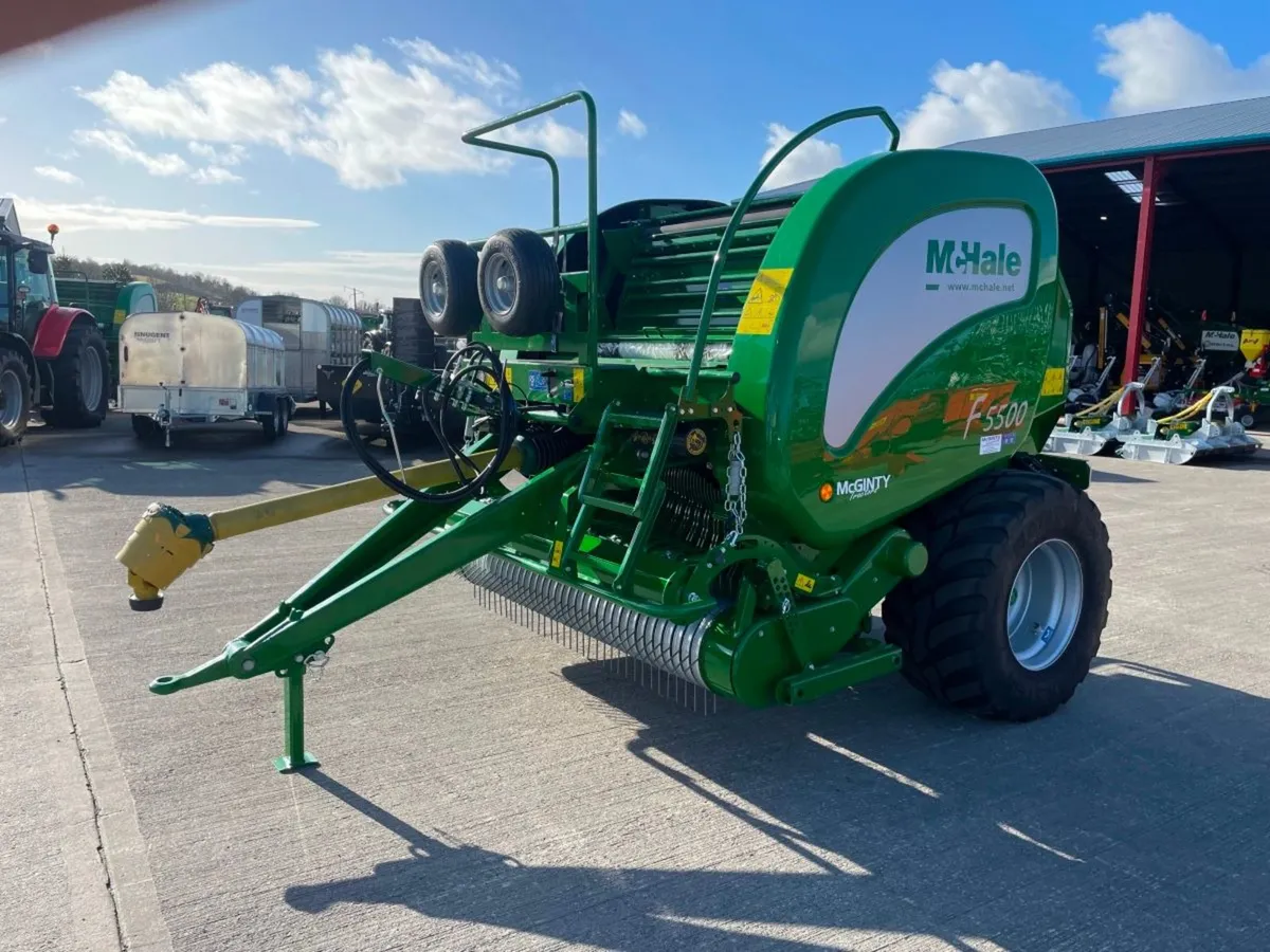 NEW McHale F5500 Round Balers - Image 2