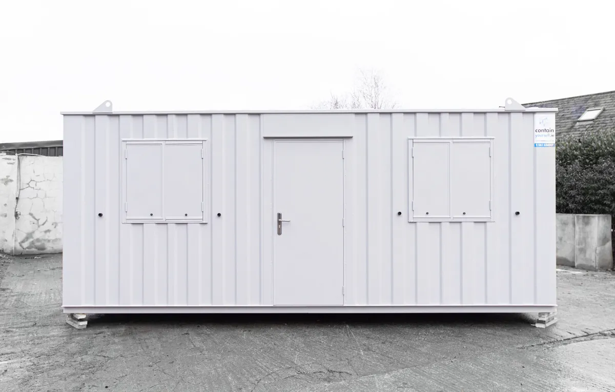 20 X 10FT Anti Vandal Office Container Rental HIRE - Image 3