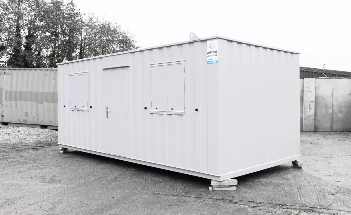 20 X 10FT Anti Vandal Office Container Rental HIRE - Image 4