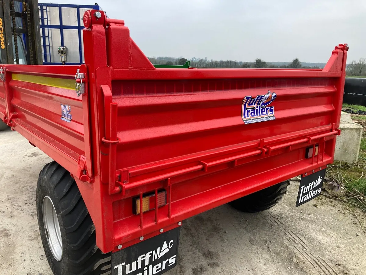 Tuffmac 12/7 tractor tipping trailer - Image 3